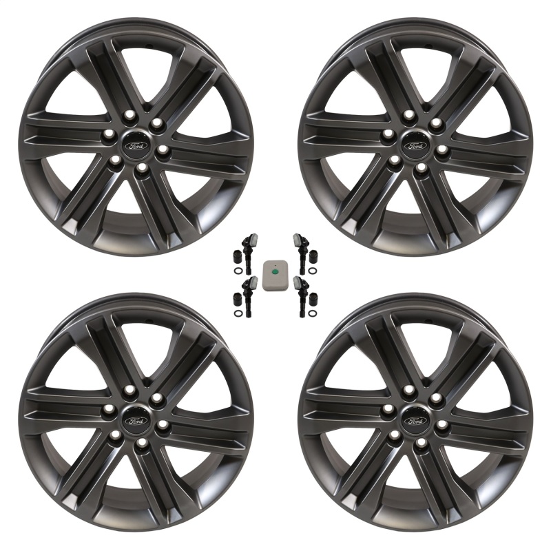 Ford F-150 Wheel Kit - Ford Racing - 20in x 8.5in - Dark Alloy - `24-`25
